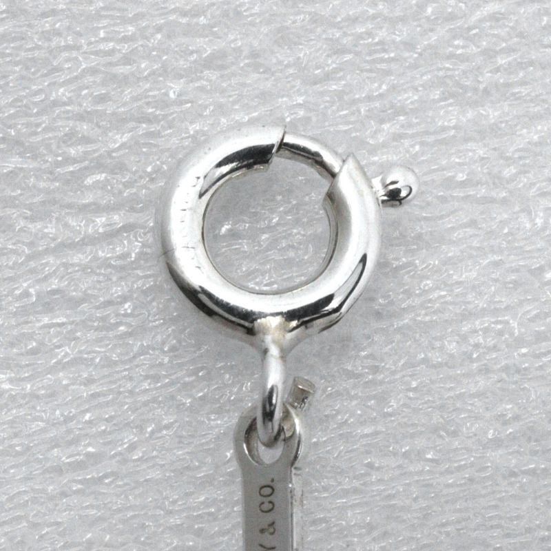 Tiffany & Co Open Heart Elsa Peretti 925 Silver Ladies 4.8g Necklace