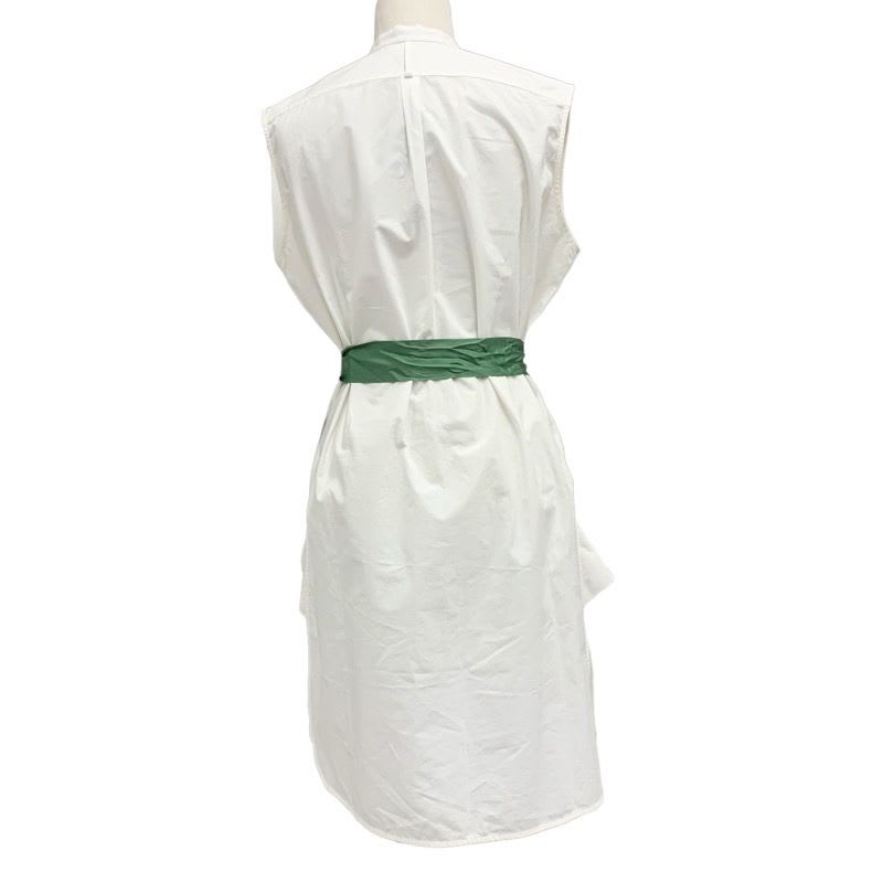 Loewe Dress Cotton White Shirt Sleeveless