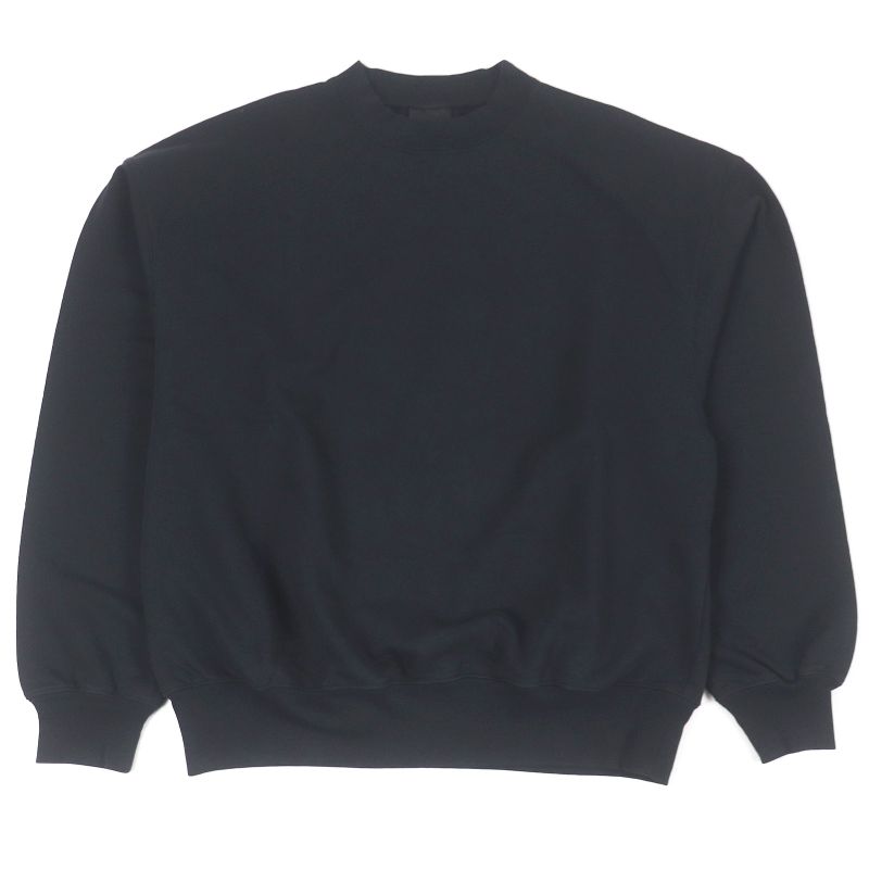 Balenciaga 22AW 697869 Back Logo Embroidery Oversized Sweatshirt Black XXS