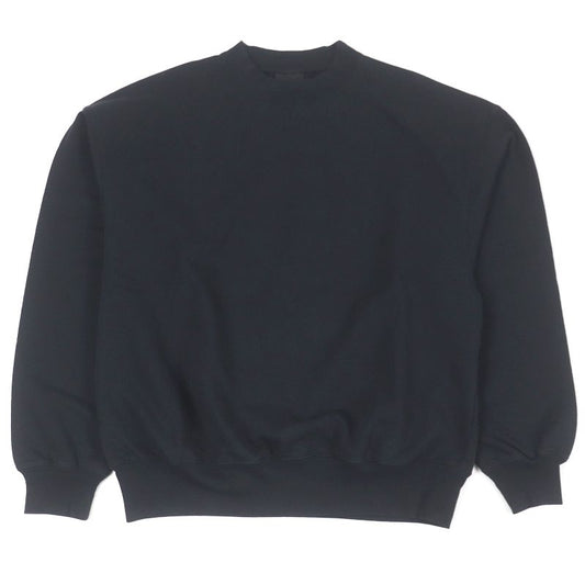 Balenciaga 22AW 697869 Back Logo Embroidery Oversized Sweatshirt Black XXS