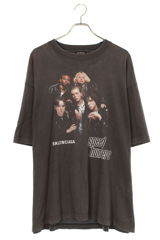 Balenciaga 541877 Tcv38 Speed Hunters Print T-shirt Men's M