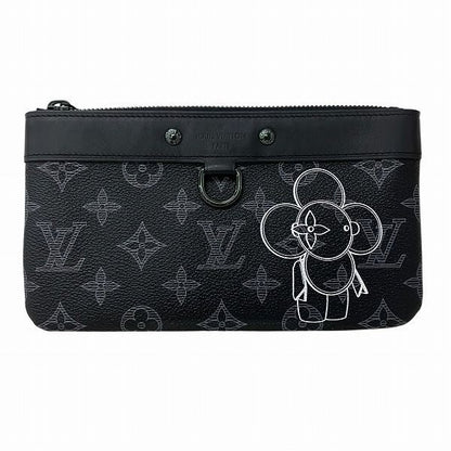 Louis Vuitton Monogram Eclipse Pochette Apollo PM Vivienne Pouch M62897 Branded