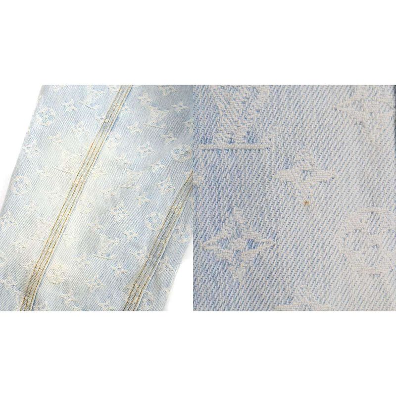 Louis Vuitton 21aw Nba Monogram Zip-Up Hoodie Jacket Uzd Hla01w Blue 44