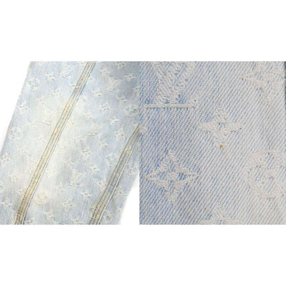 Louis Vuitton 21aw Nba Monogram Zip-Up Hoodie Jacket Uzd Hla01w Blue 44