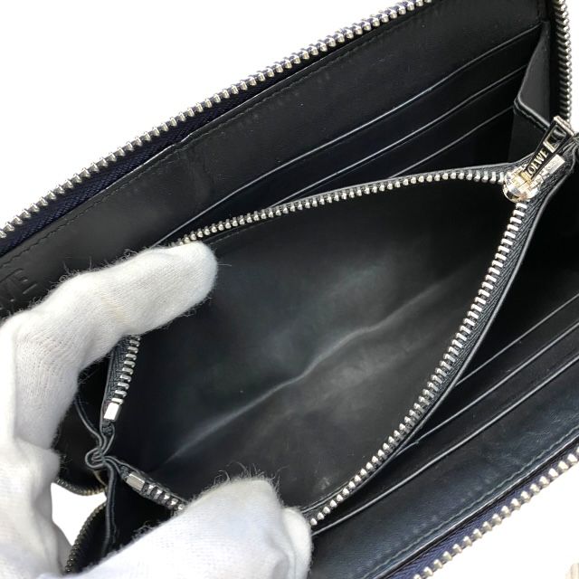 Loewe 261709 Zip Around Wallet Anagram Wallet Long Wallet Long Wallet Round