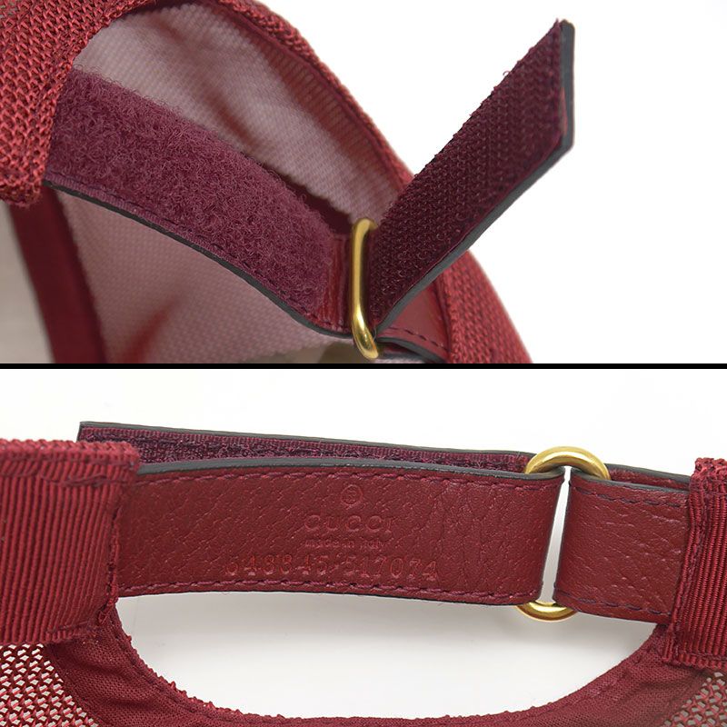 Gucci Doraemon Cap 648845 Brown And Red