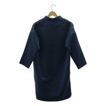 Celine - Phoebe Period Silk Wool Stand Collar Skipper Dress