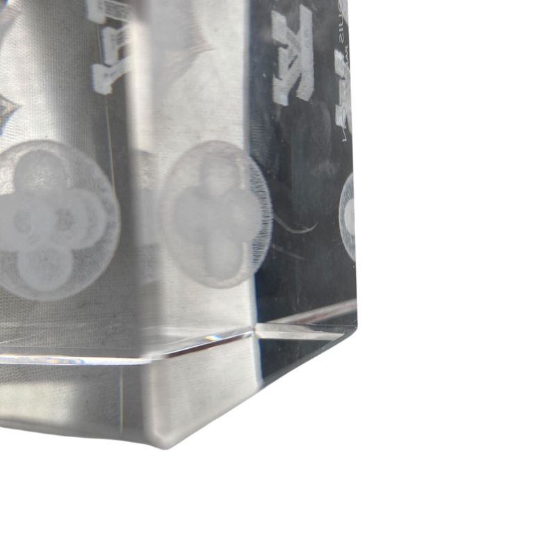 Em0826 Louis Vuitton Crystal Paperweight