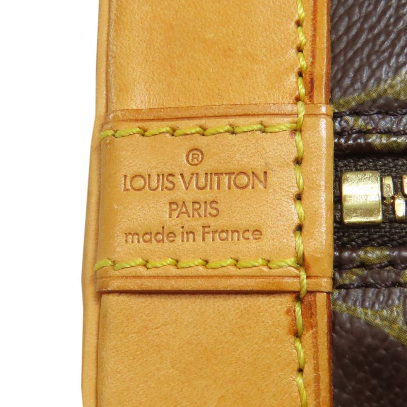 Louis Vuitton M51130 Alma Handbag Monogram Canvas Women