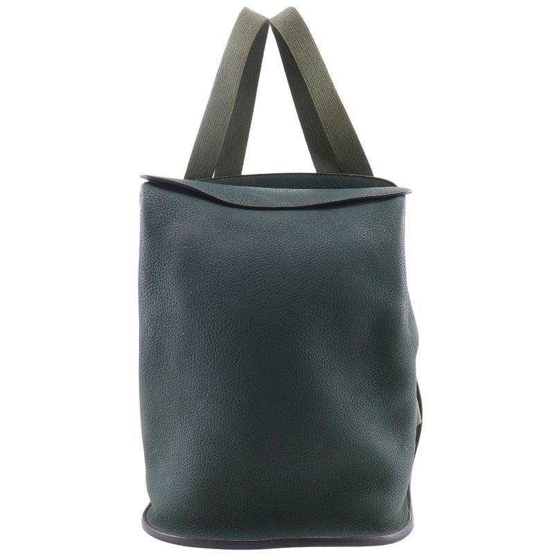 Hermes Sherpa PM Vintage Leather Green 0Y Unisex Backpack/daypack