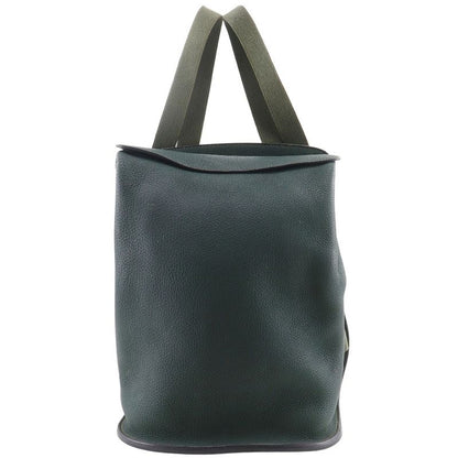 Hermes Sherpa PM Vintage Leather Green 0Y Unisex Backpack/daypack