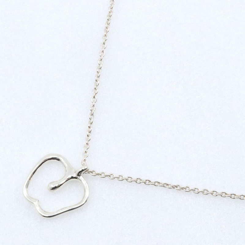 Tiffany & Co Apple Elsa Peretti 925 Silver Ladies 3.8g Necklace