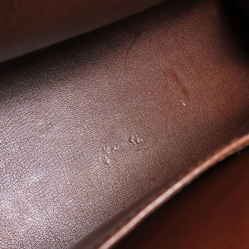 Hermes Dalvi Gold Hardware Handbag Courchevel Women