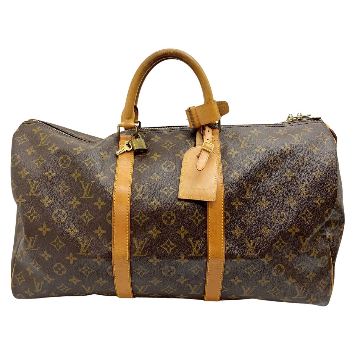 Louis Vuitton Boston Bag Monogram Keepall 50 M41426 Brown