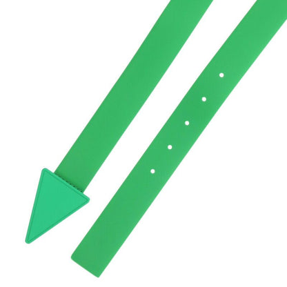 Bottega Veneta 702028 V1zo0 Triangle Buckle Rubber Belt Men's 95