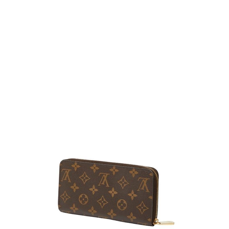 Louis Vuitton Monogram Zippy Wallet Round Zipper Long Wallet M41895 Brown