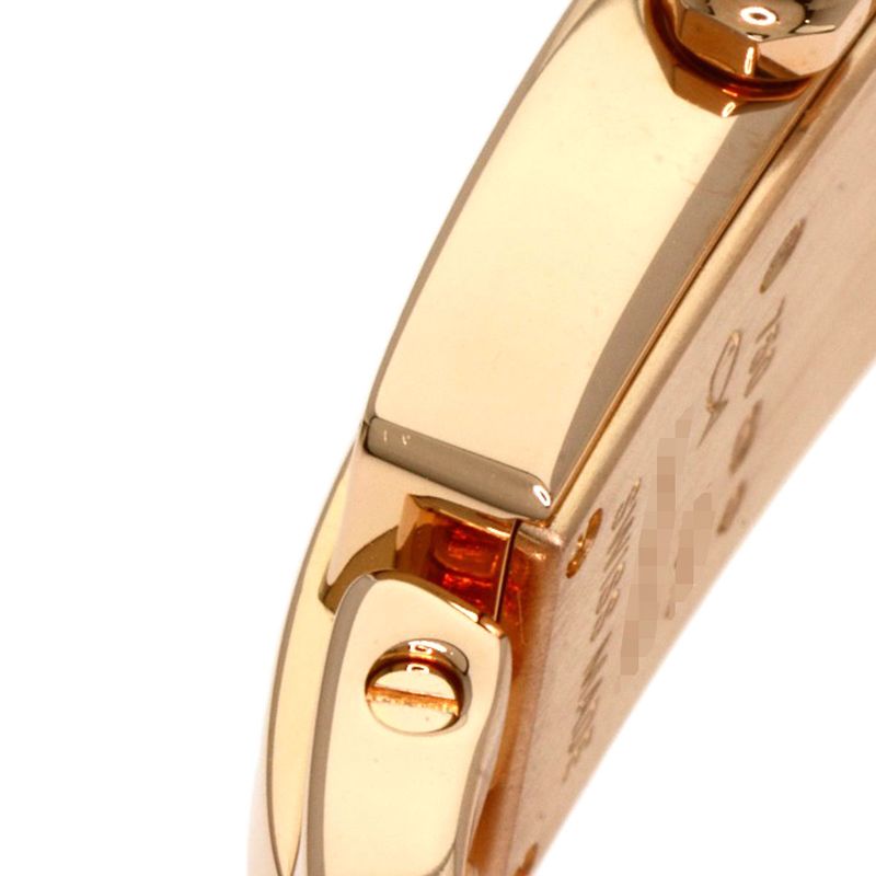 Cartier Wg40023j Ballerina Diamond Watch 18K Pink Gold Diamonds Ladies