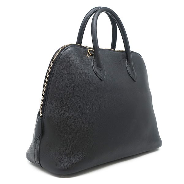 Hermes 2-Way Bag Bolide 1923 30 Taurillon Nobillo Black Gold Hardware Black a