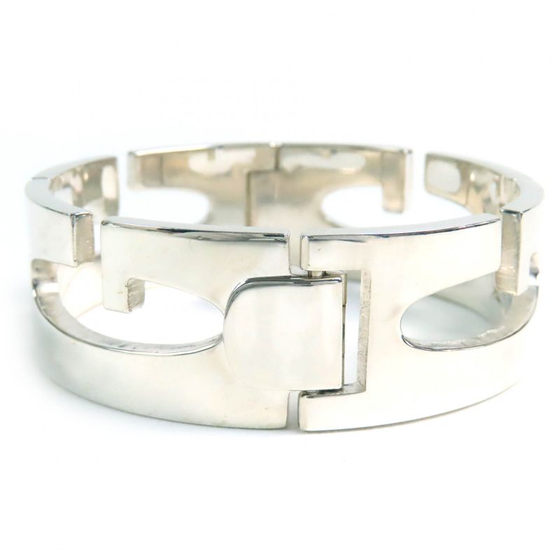 Gucci 90s-00s Tom Ford Period Old Gucci G Logo Bangle Bracelet Accessory Sv925
