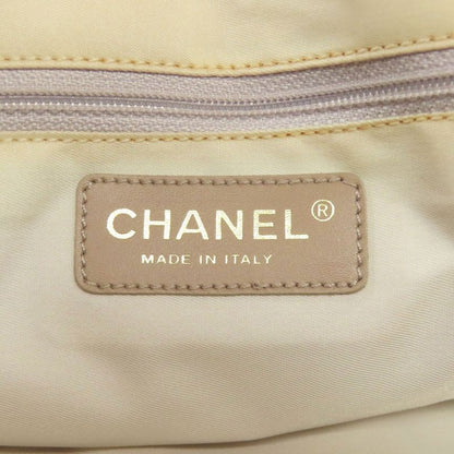 Chanel New Travel Line MM Tote Bag Nylon Jacquard Women