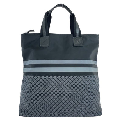 Gucci Diamante Sherry Line Black Gray Tote Shoulder Bag Business Bag Men 504612