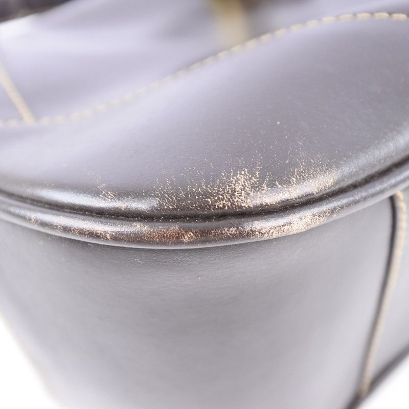 Gucci Vintage Calf Brown Women's Shoulder Bag