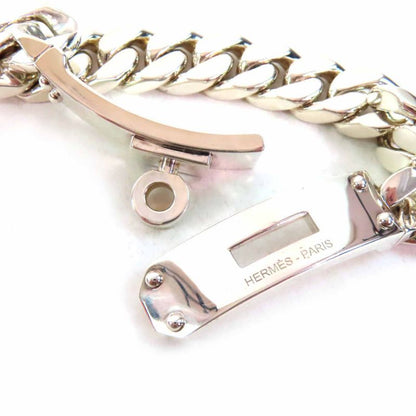 Hermes Kelly Grumet GM Bracelet Bangle Sv925 Silver With Box And Storage Bag