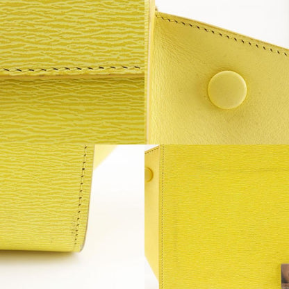 Celine Trapeze Small 174683 Calf Yellow Ladies Handbag