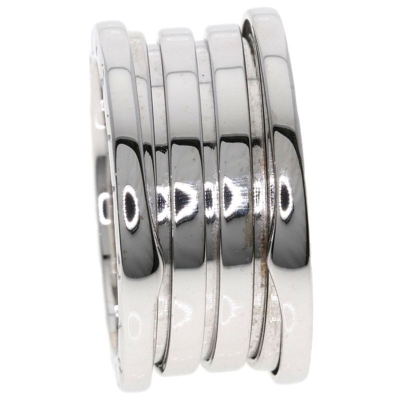 Bvlgari B-zero1 4-band #57 Ring 18K White Gold Ladies