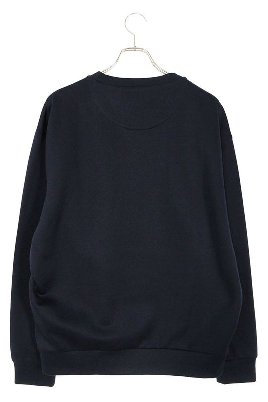 Prada Ujl90b Triangle Plate Sweatshirt Men's L