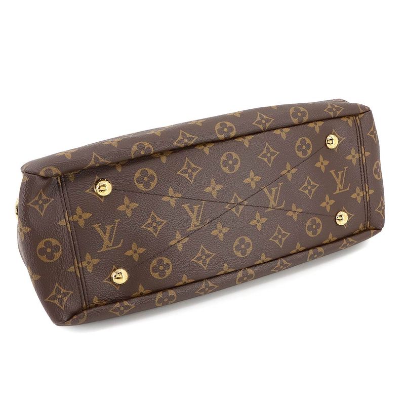 Louis Vuitton Monogram Pallas 2way Hand Shoulder Bag Dune M50066 Gold Hardware