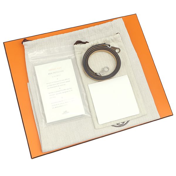 Hermes 2-Way Bag Bolide 27 Swift Natural Sable Silver Hardware Shoulder Stamped