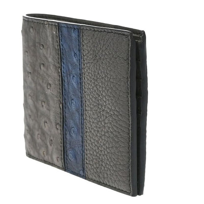 Bottega Veneta Billfold Wallet Gray Blue 60kb004