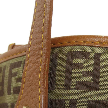 Fendi Zucca Pattern Handbag Canvas Women