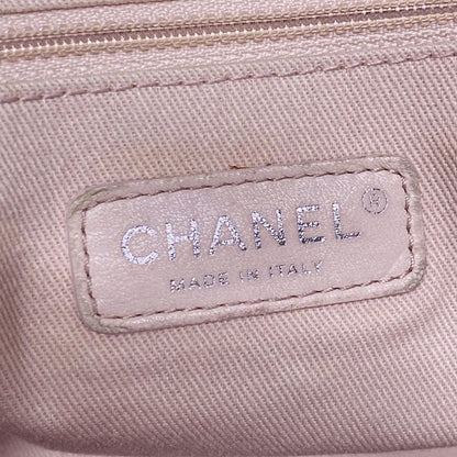 Chanel Shoulder Bag Deauville Beauring Bag Pink Chain Shoulder/2way/silver
