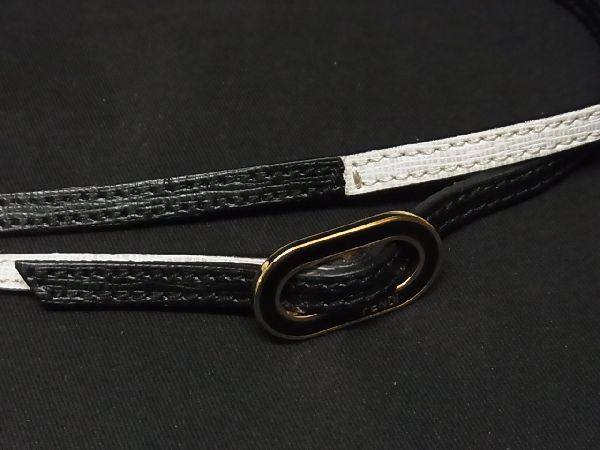 Bicolor Fendi Leather Bicolor Choker Bracelet Accessory Women's Off-white And