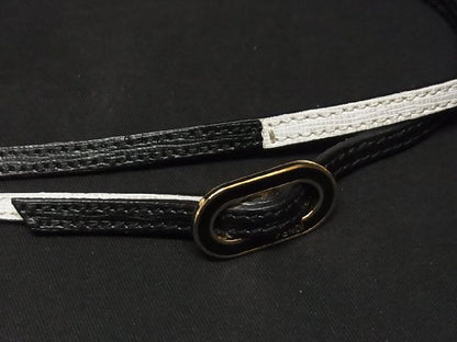 Bicolor Fendi Leather Bicolor Choker Bracelet Accessory Women's Off-white And