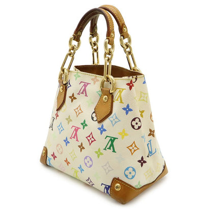 Louis Vuitton Monogram Multicolor Eau De La Handbag Tote Bag Chain Bron White