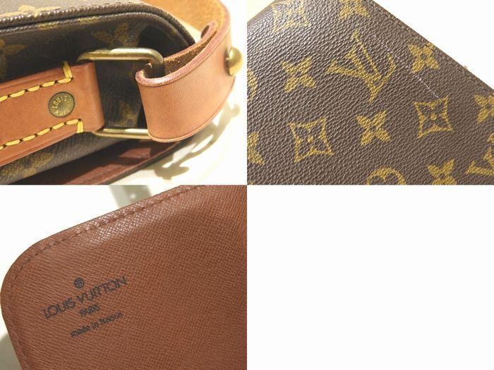 Louis Vuitton Cartesianiere MM Shoulder Bag M51253 Crossbody Monogram Sl0980 ▼7G