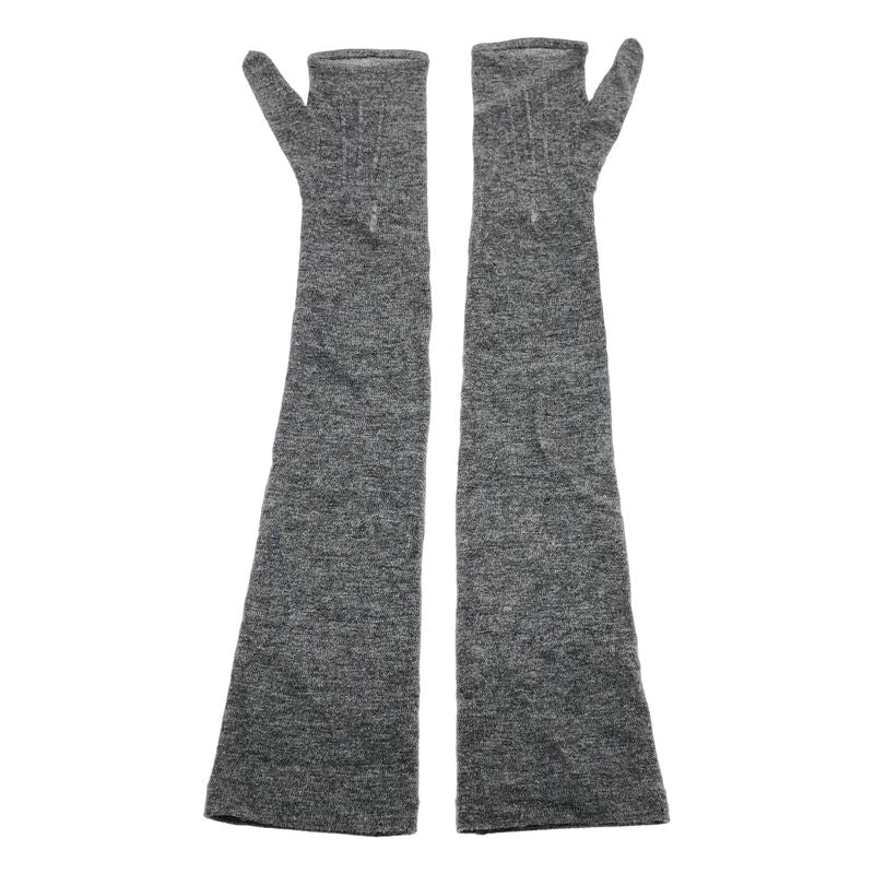 Celine Cashmere Gloves Cashmere Arm Cabas Gloves 4m19 2208 Gray