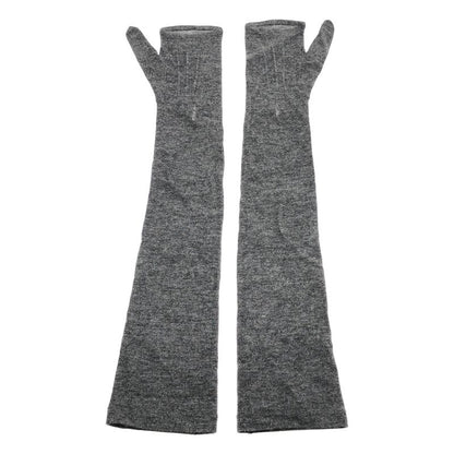 Celine Cashmere Gloves Cashmere Arm Cabas Gloves 4m19 2208 Gray