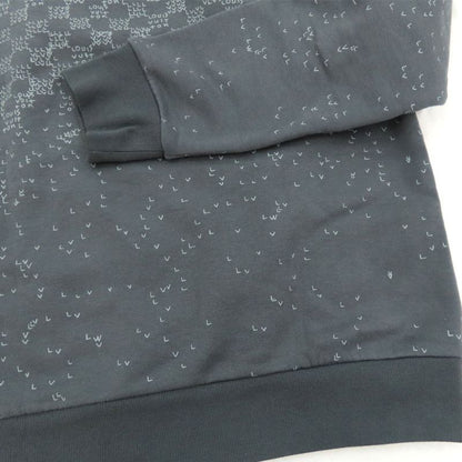 Louis Vuitton Damier Spread Printed Sweat Crew Neck Shirt L Gray