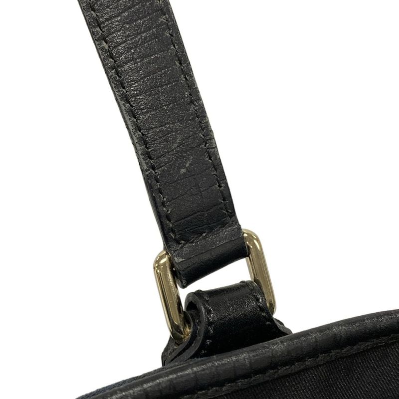 Gucci Tote Bag GG Pattern 139260 Black×navy×dark Green Leather