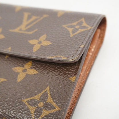Louis Vuitton Long Wallet Monogram Portefeuille Sarah M61734 Brown Ladies