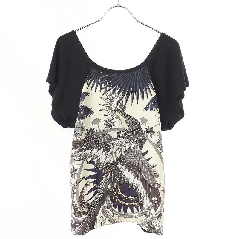 Hermes Mythiques Phoenix Myth of the Phoenix Twill Raine Top Black 36