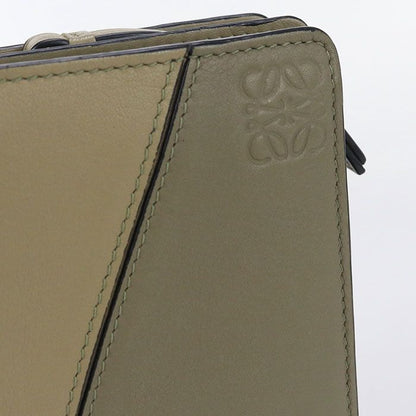 Loewe Compact Zip Wallet Puzzle C510z41x01 Bifold Wallet Leather Women