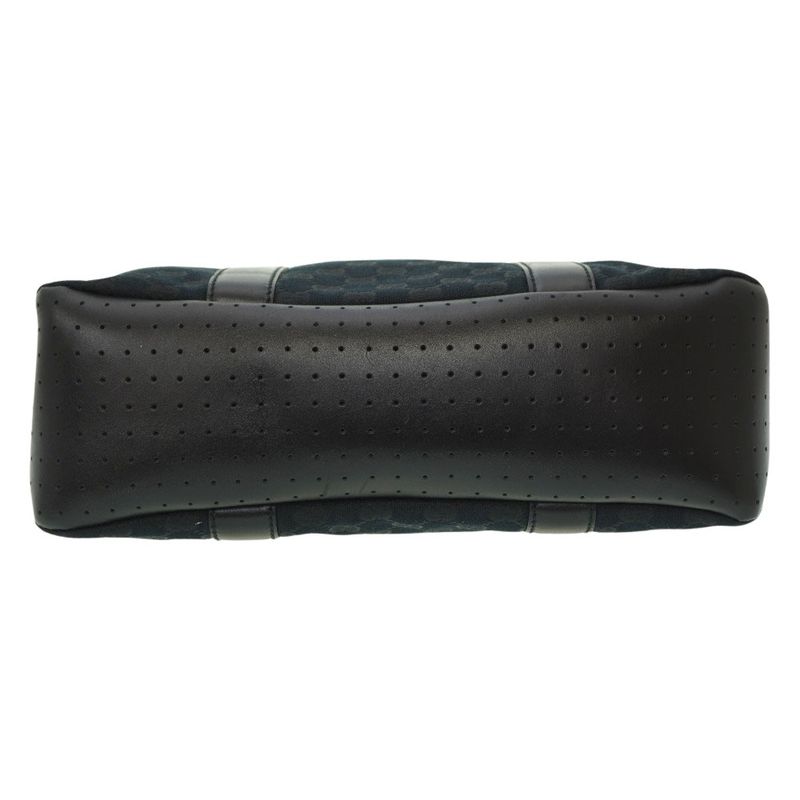 Gucci GG Canvas Tote Bag 145971 Black 0018gucci