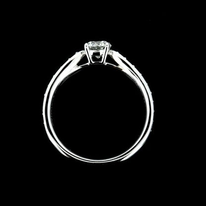 Tiffany & Co Harmony 032ct I-vvs2-3ex Diamond Ring Pt950