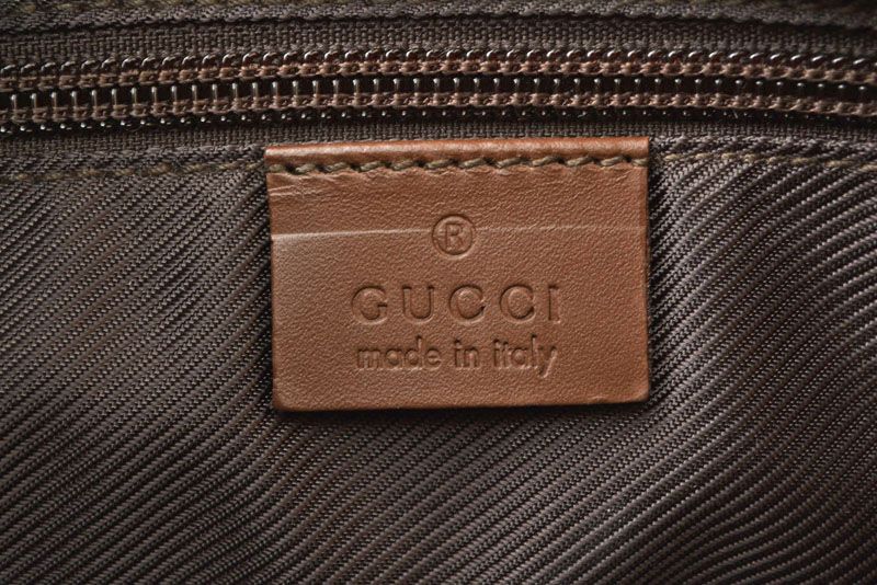 Gucci Tote Shopping Bag A4 Gucci GG Canvas GG Beige Brown 34339