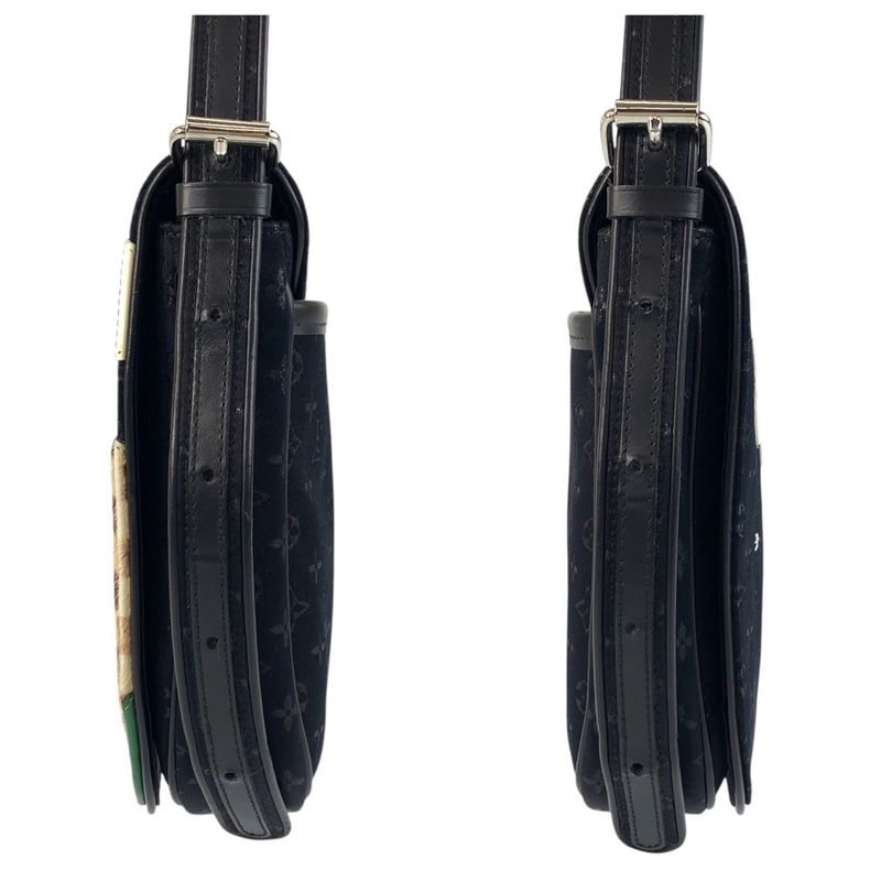 Louis Vuitton Mini Monogram Comte De Fe Musette Black M92273 Shoulder Bag